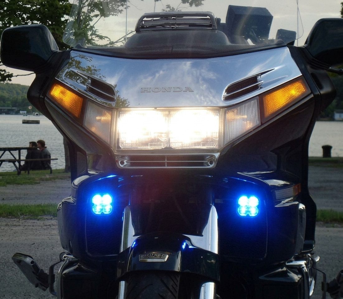 BlingLights Brand Blue LED Accent Lights for Honda Gold Wing GL1500
