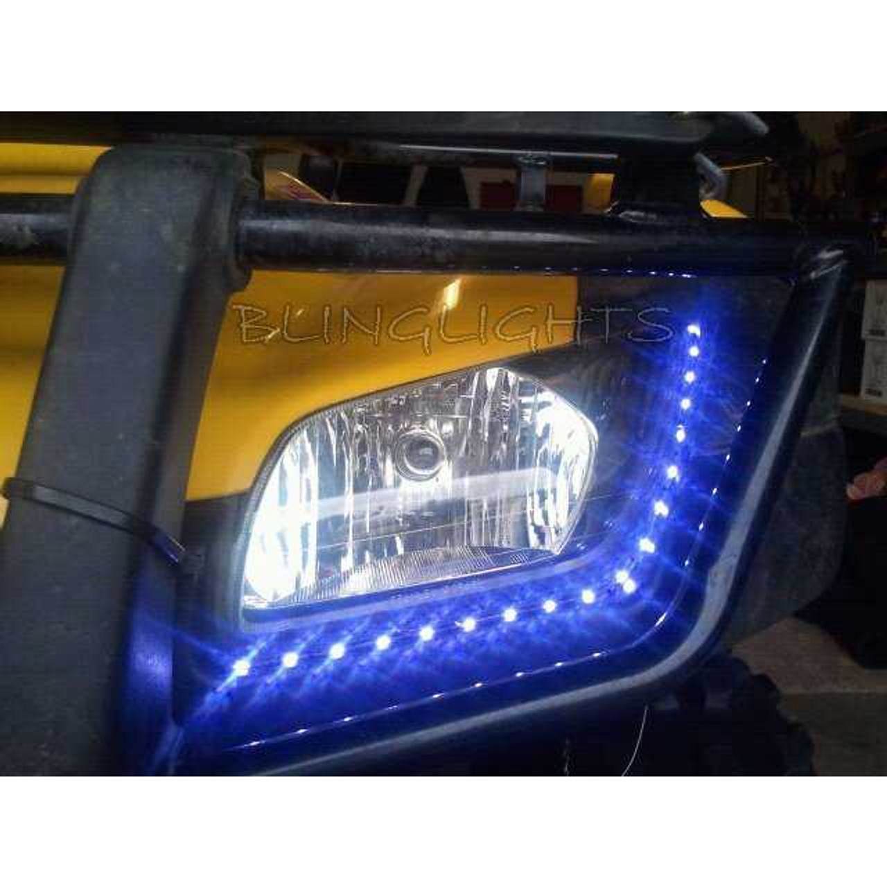 Honda FourTrax Rancher LED DRL Light Strips Headlamps Headlights Head Lamps Day Time Running Lights