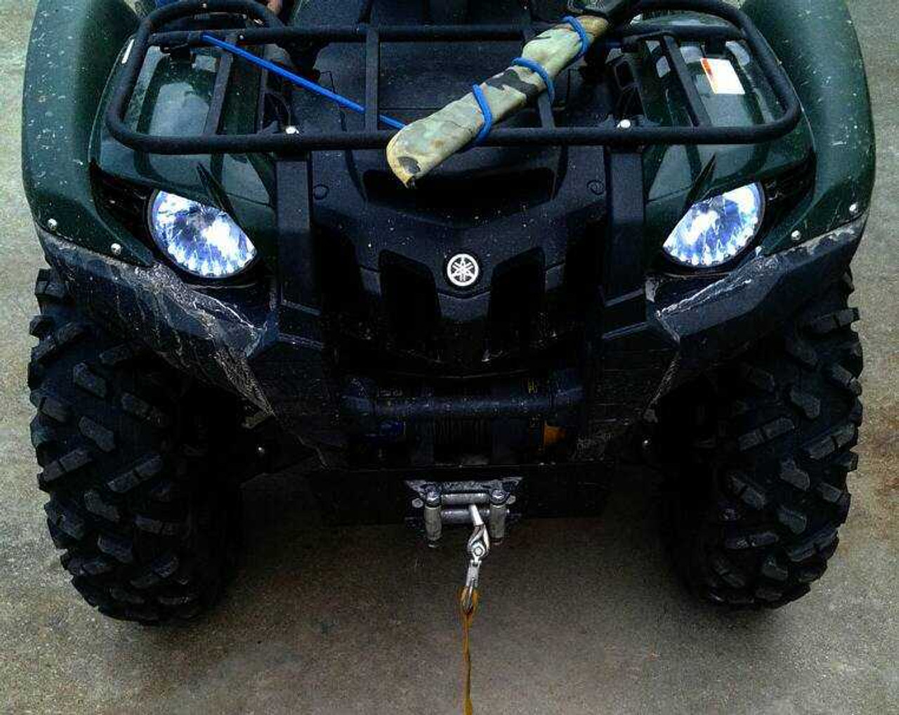 Yamaha Grizzly LED Angel Eye Strip Lights DRL Halo Lamps