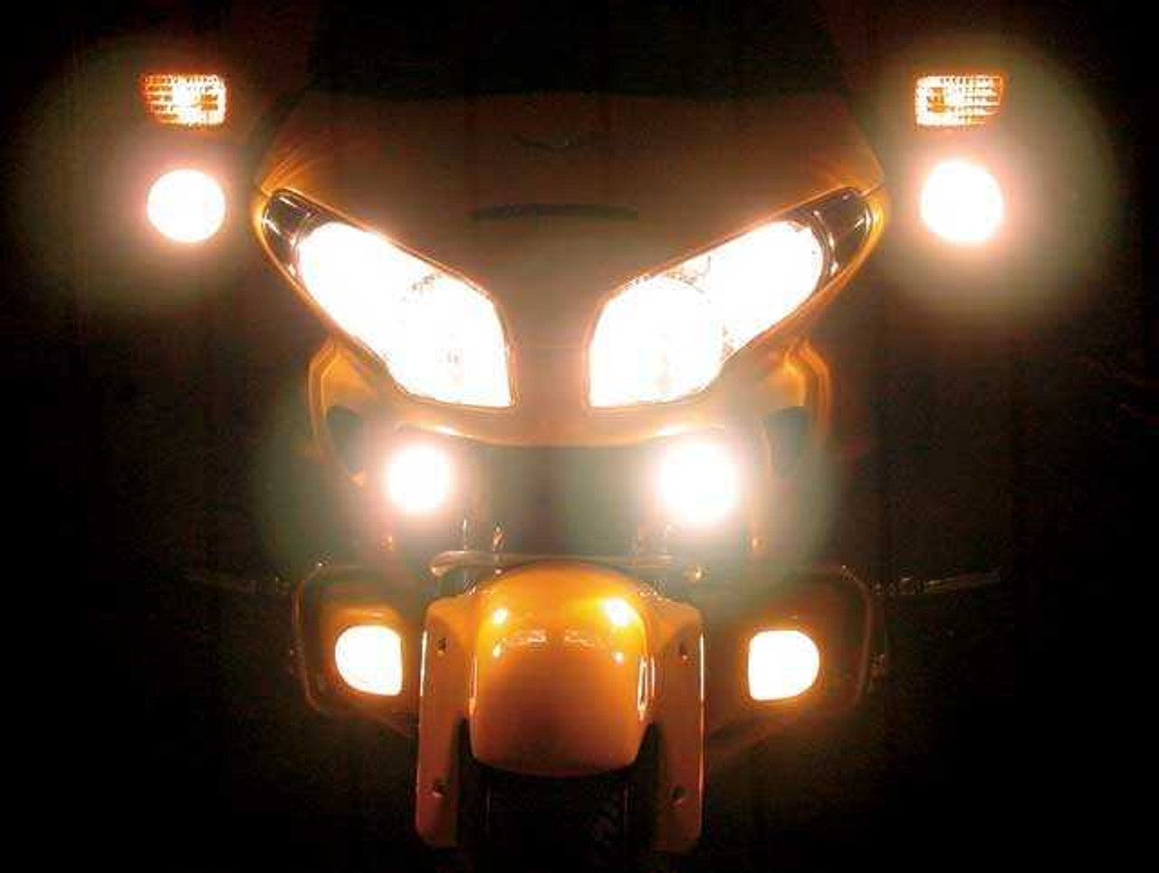 BlingLights Brand LED Auxiliary 6000K Lights Lamps Kit for Honda Gold Wing GL1800