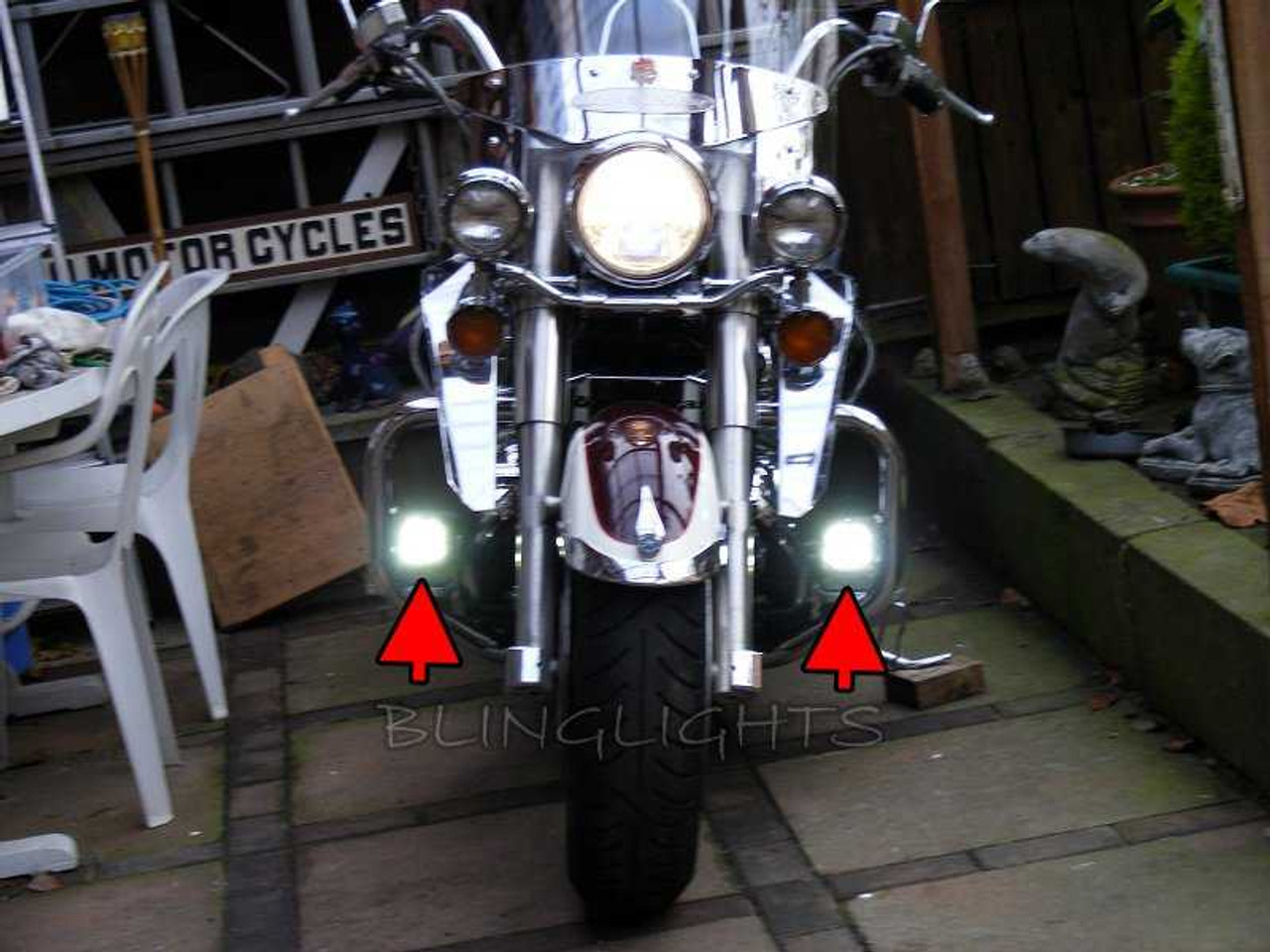 Yamaha Royal Star LED Driving Lights Fog Lamps Kit Addon Foglamps Foglights Drivinglights RoyalStar