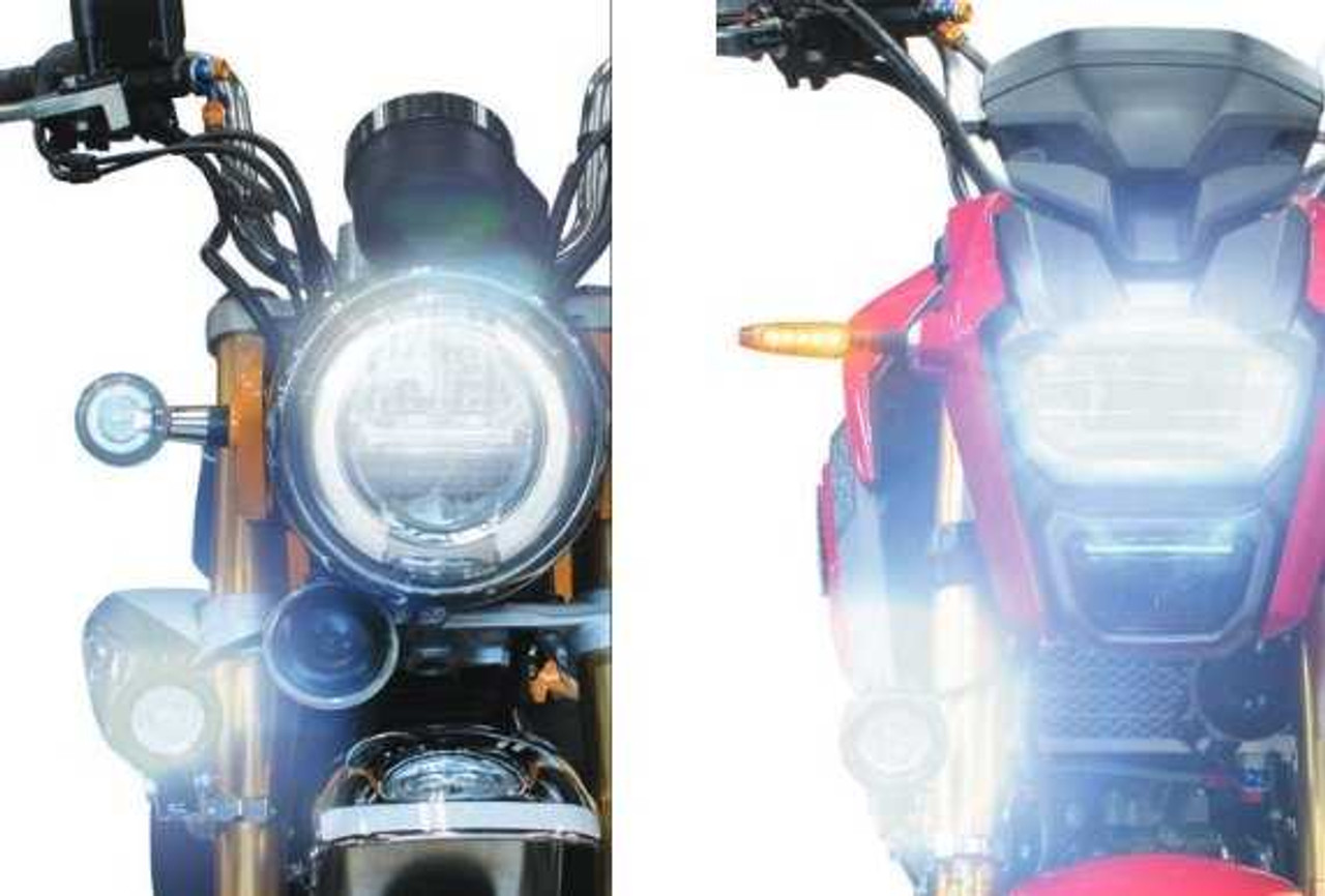 6000K LED Auxiliary Fog Lights Kit for Honda Grom MSX125
