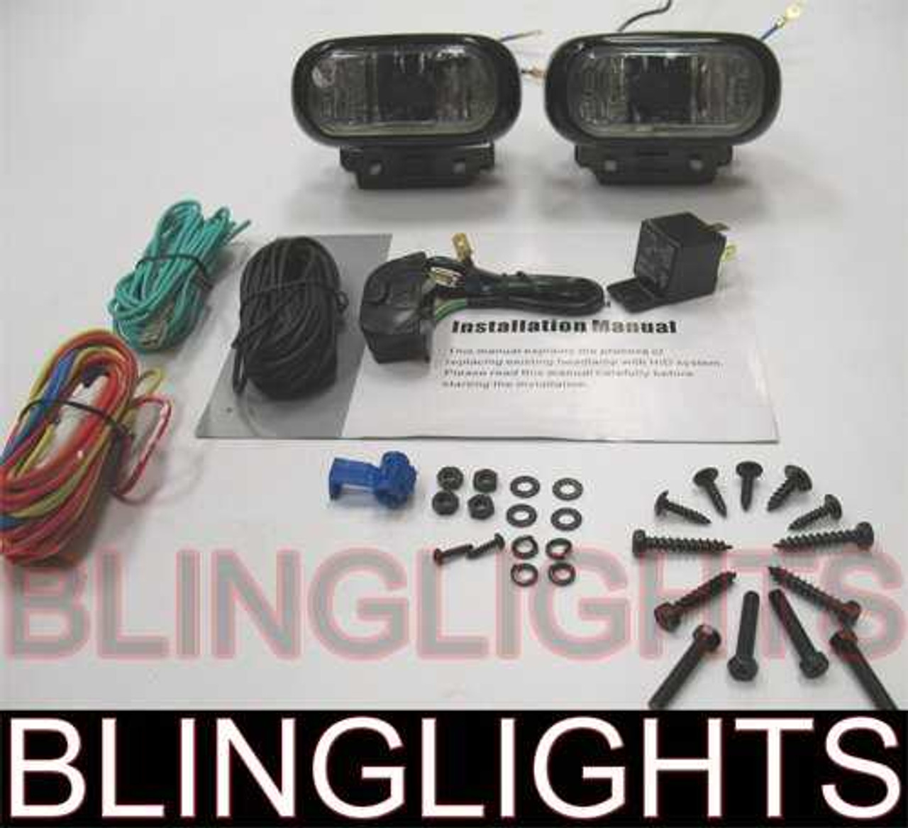 2004-2009 VESPA GRANTURISMO 200 FOG LIGHTS lamps 2005 2006 2007 2008