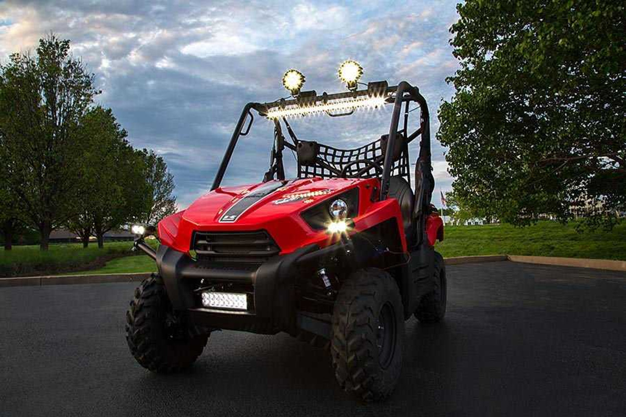 Kawasaki Teryx Mule 6000K LED Auxiliary Lights Flood Lamps Kit (all years)