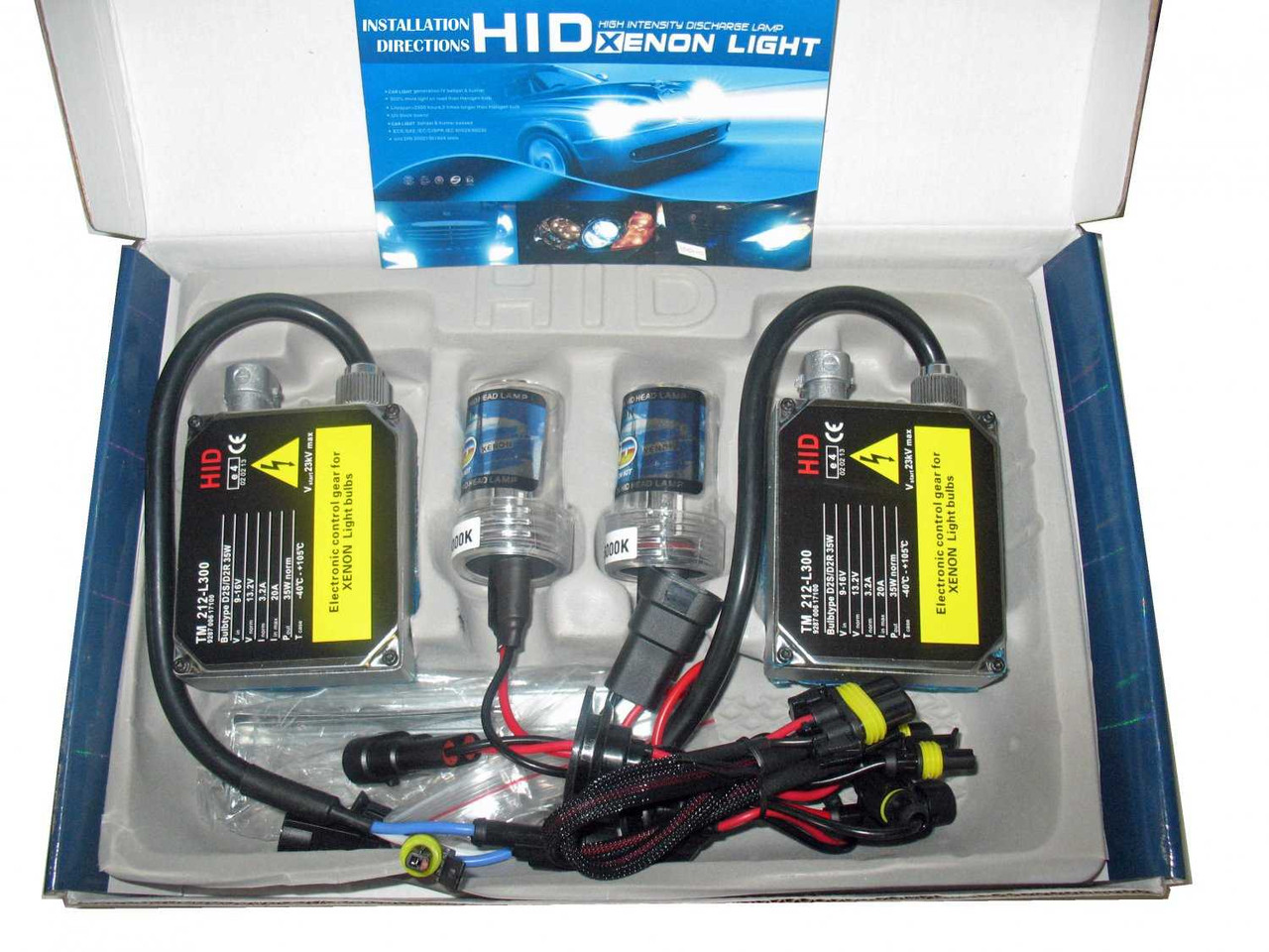 9012 8,000K Medium Blue Xenon HID 55watt Conversion Kit