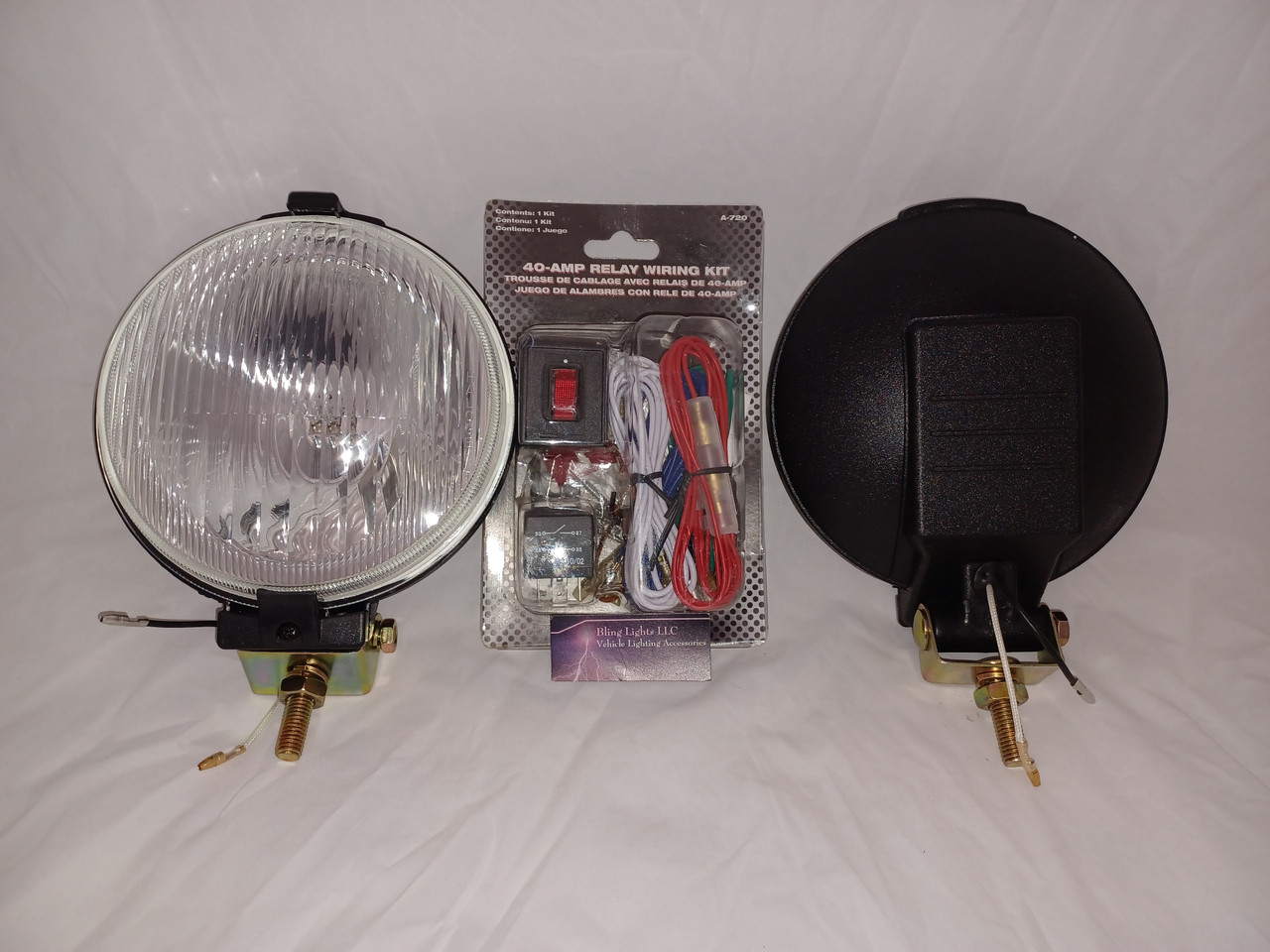 Nissan Mistral Off Road Driving Lights Auxiliary Brush Bar Offroad Trail Lamps Kit