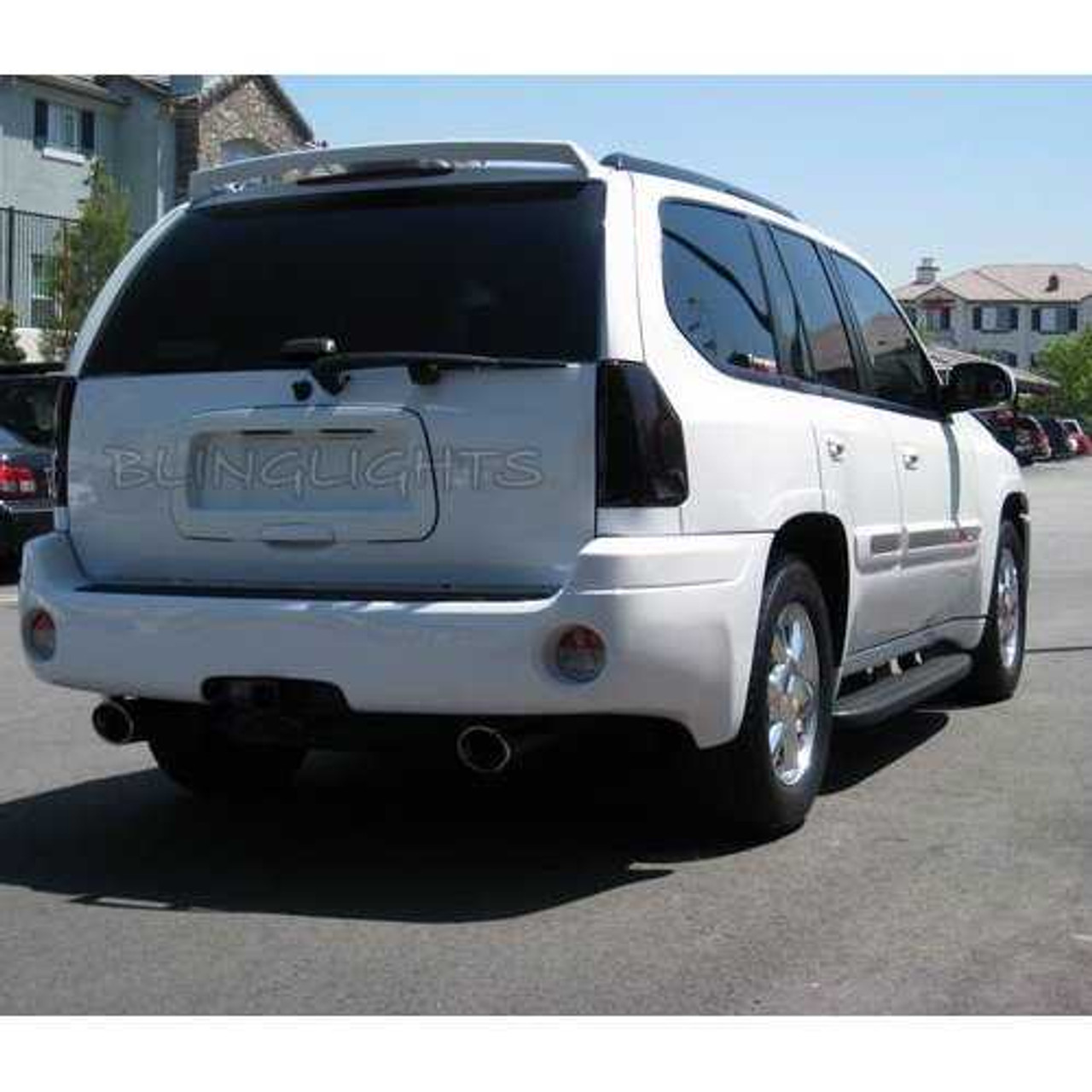 GMC Envoy Tinted Smoked Taillamp Overlays Taillight Lense Film Cover Kit