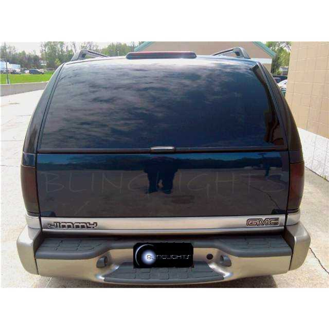 GMC Jimmy Tint Smoke Overlays for Taillamps Taillights Tail Lamps Lights Tinted Smoked Film