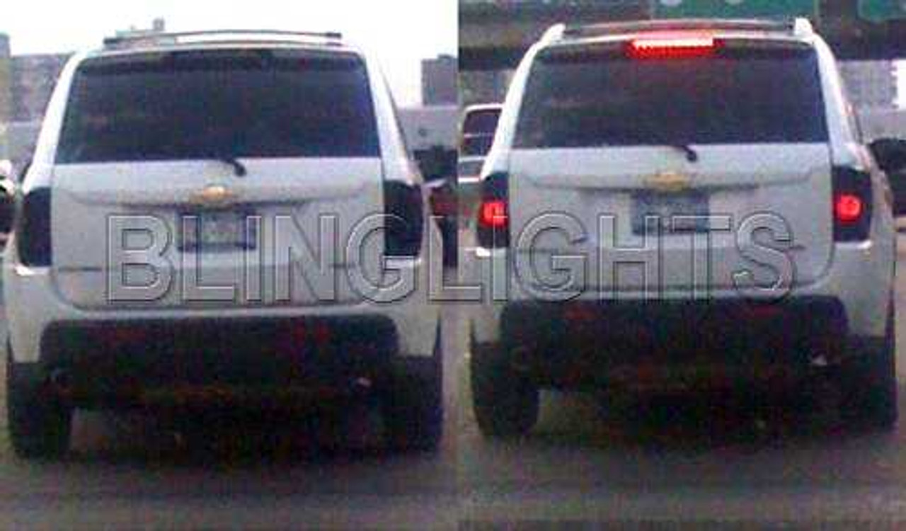 GMC Jimmy Tint Smoke Overlays for Taillamps Taillights Tail Lamps Lights Tinted Smoked Film