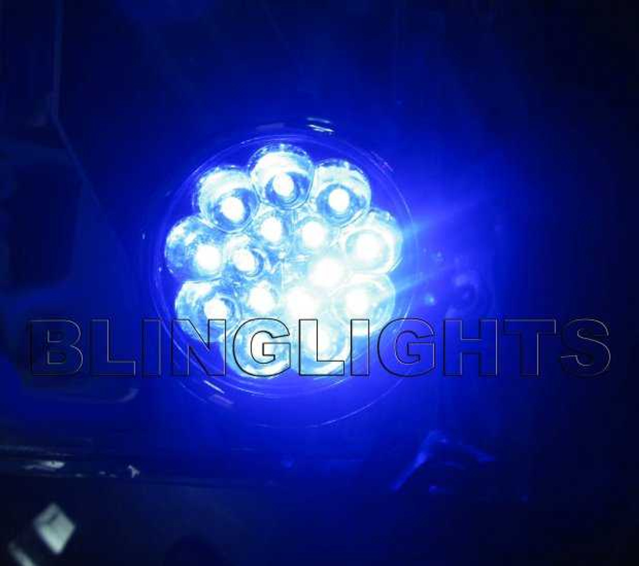 Chevrolet Tahoe LED Grille Police Lights Chevy GMT900 Driving Fog Lamps EMT Kit