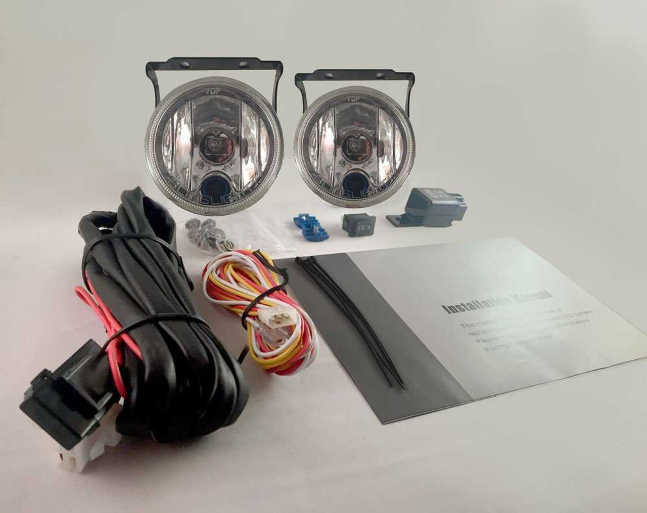 2008 2009 2010 Toyota Kluger Fog Lights Driving Lamps Kit