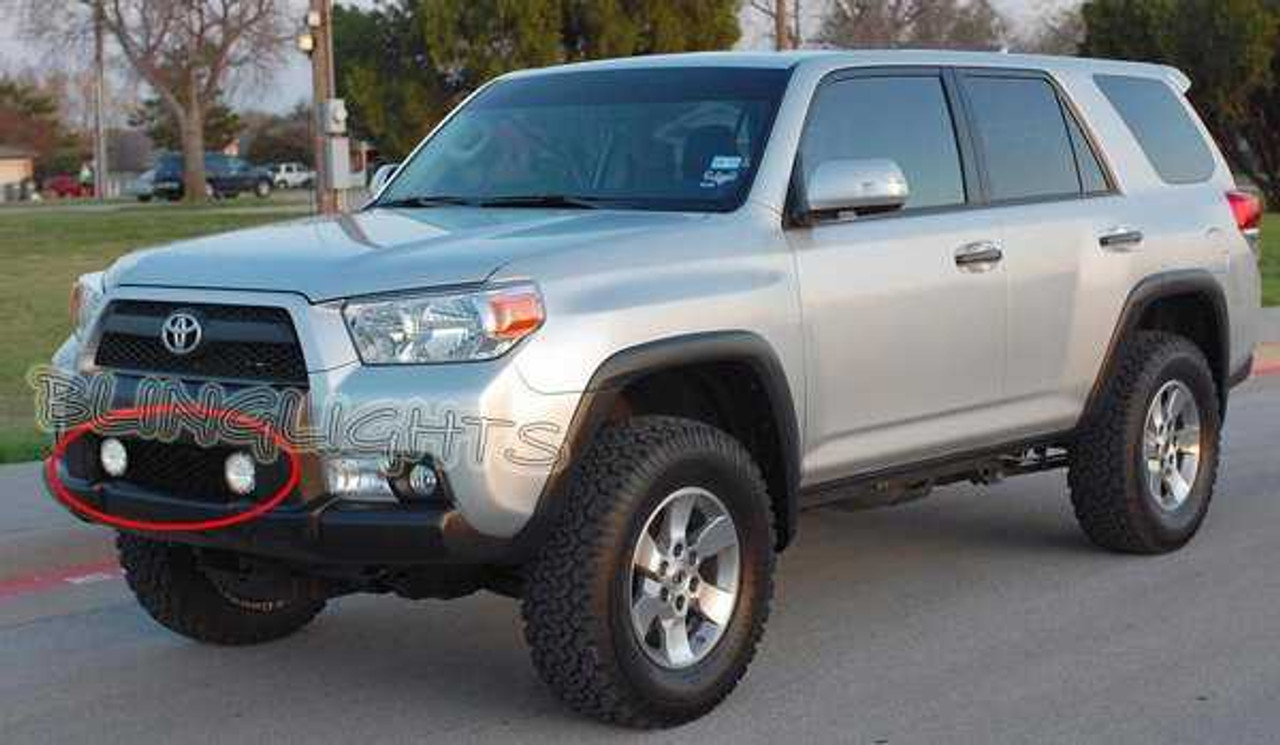 Toyota 4Runner Blue LED Grille Driving Lights Fog Lamps