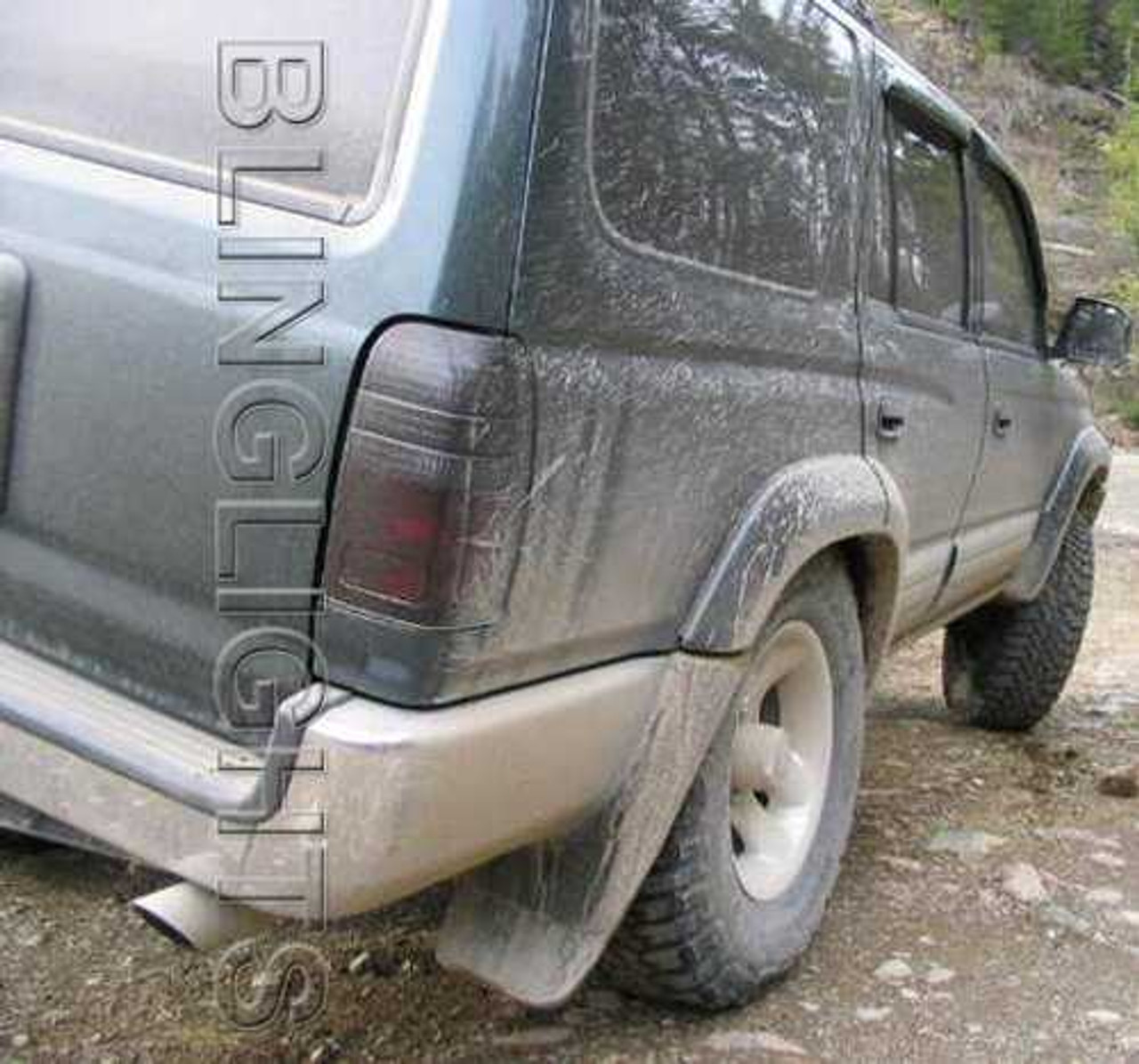 1996-1998 Toyota 4Runner Tint Smoke Taillamp Taillight Overlays Film Protection