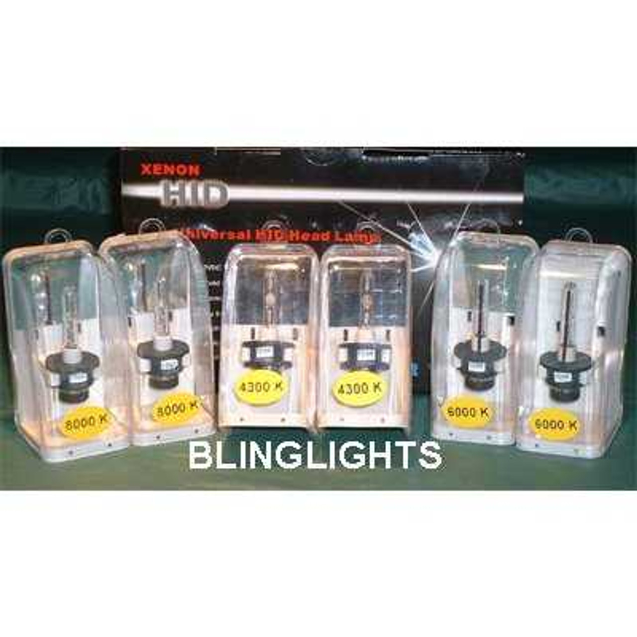 1998 1999 2000 2001 2002 2003 Lexus RX 300 RX300 HID Light Bulbs for OEM Xenon Headlamps Headlights