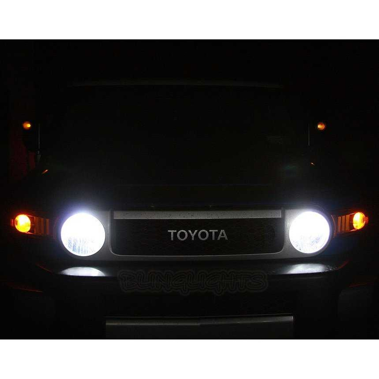 Toyota FJ Cruiser Bright White Light Bulbs for Headlamps Headlights Head Lamps Lights