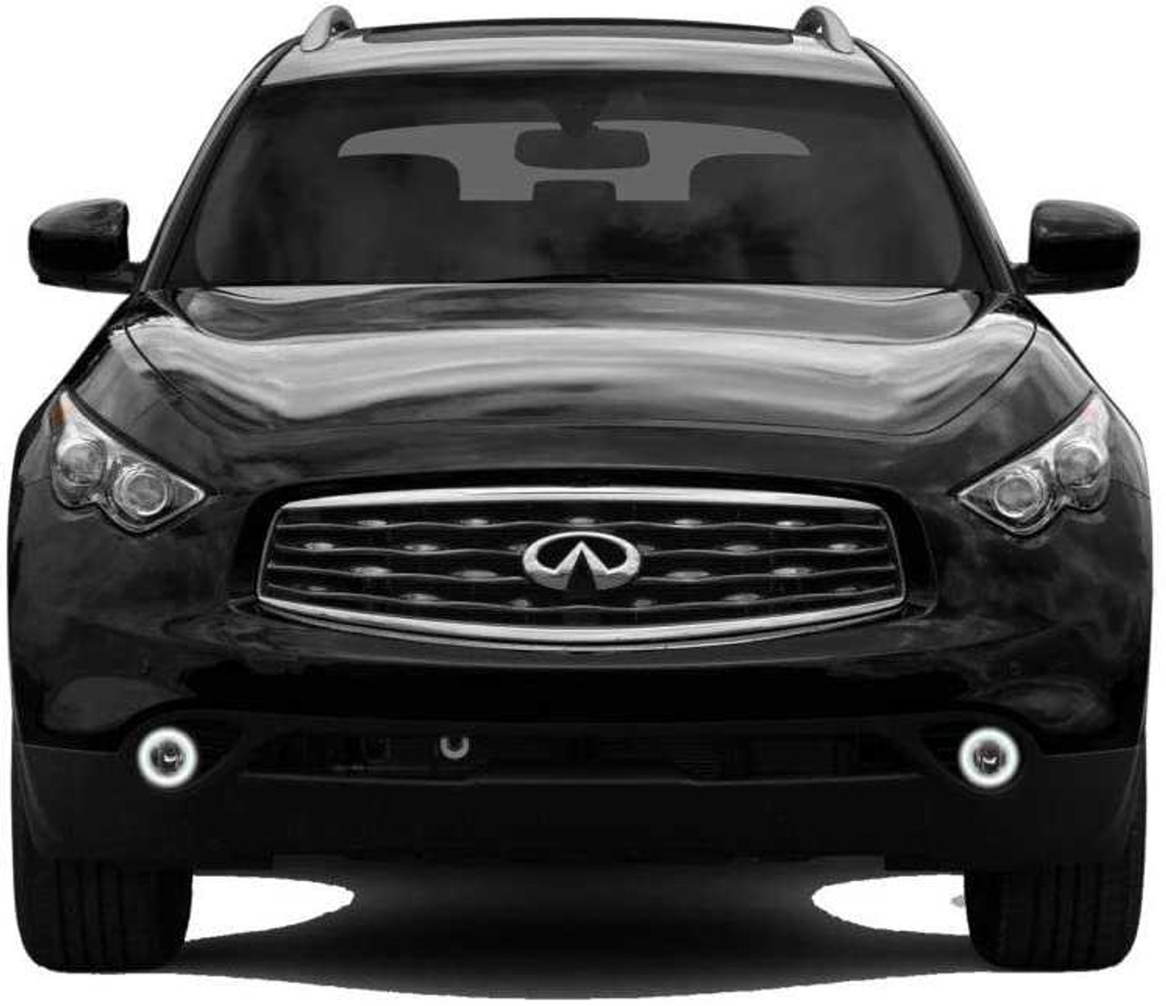 Halo LED Fog Lights for 2009 2010 2011 2012 2013 Infiniti FX FX30d FX35 FX37 FX50