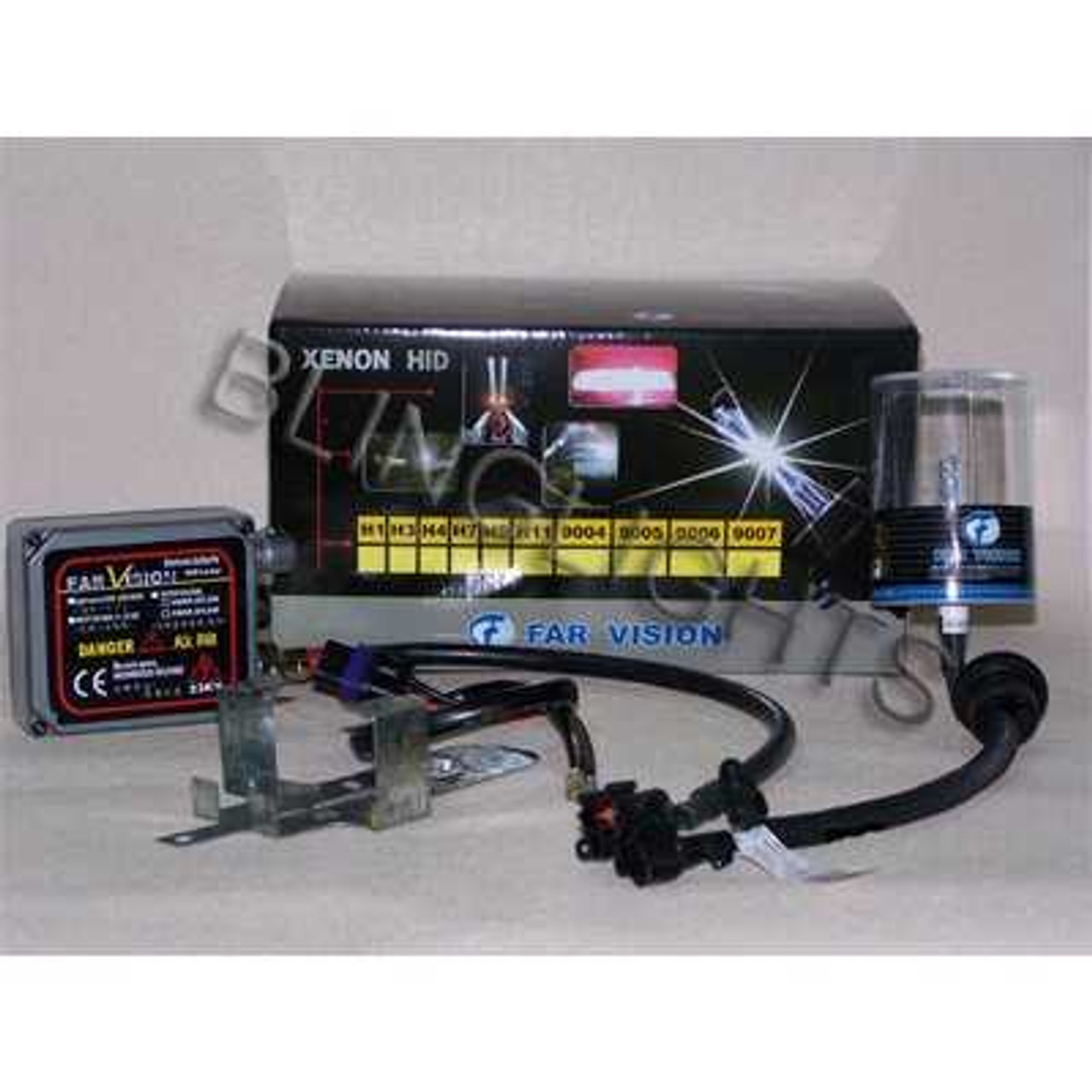 H9 3000K Gold Yellow 55 Watts Xenon HID Lamp Conversion Kit VHO 55Watts 55w HIDs from Japan