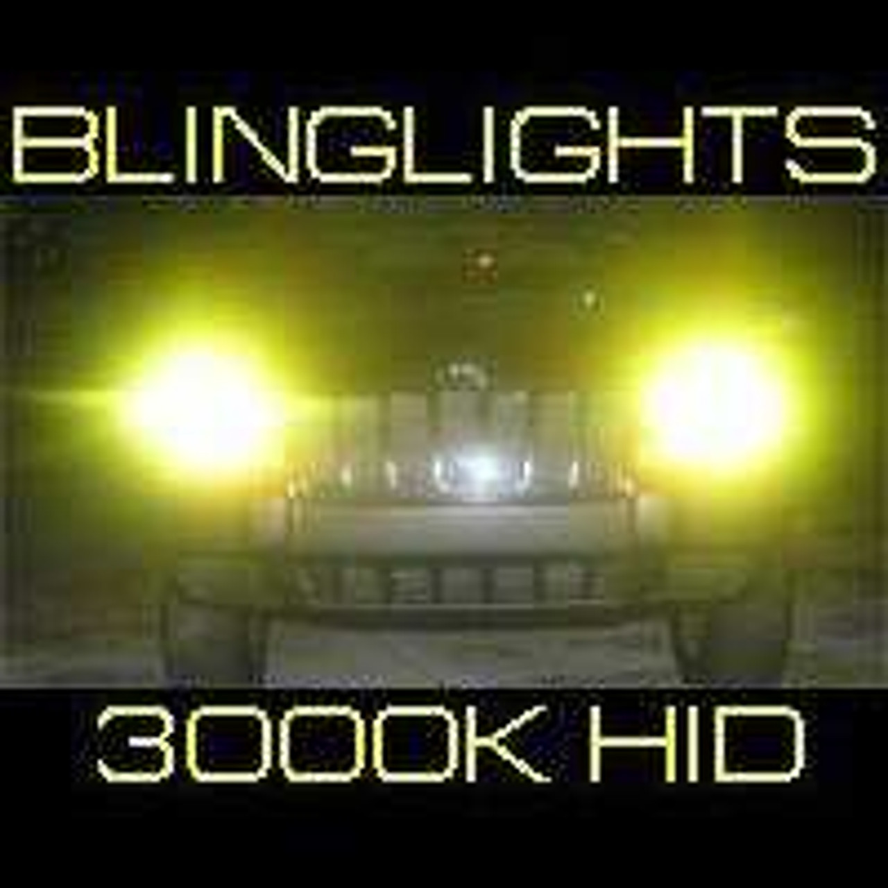 H9 3000K Gold Yellow 55 Watts Xenon HID Lamp Conversion Kit VHO 55Watts 55w HIDs from Japan