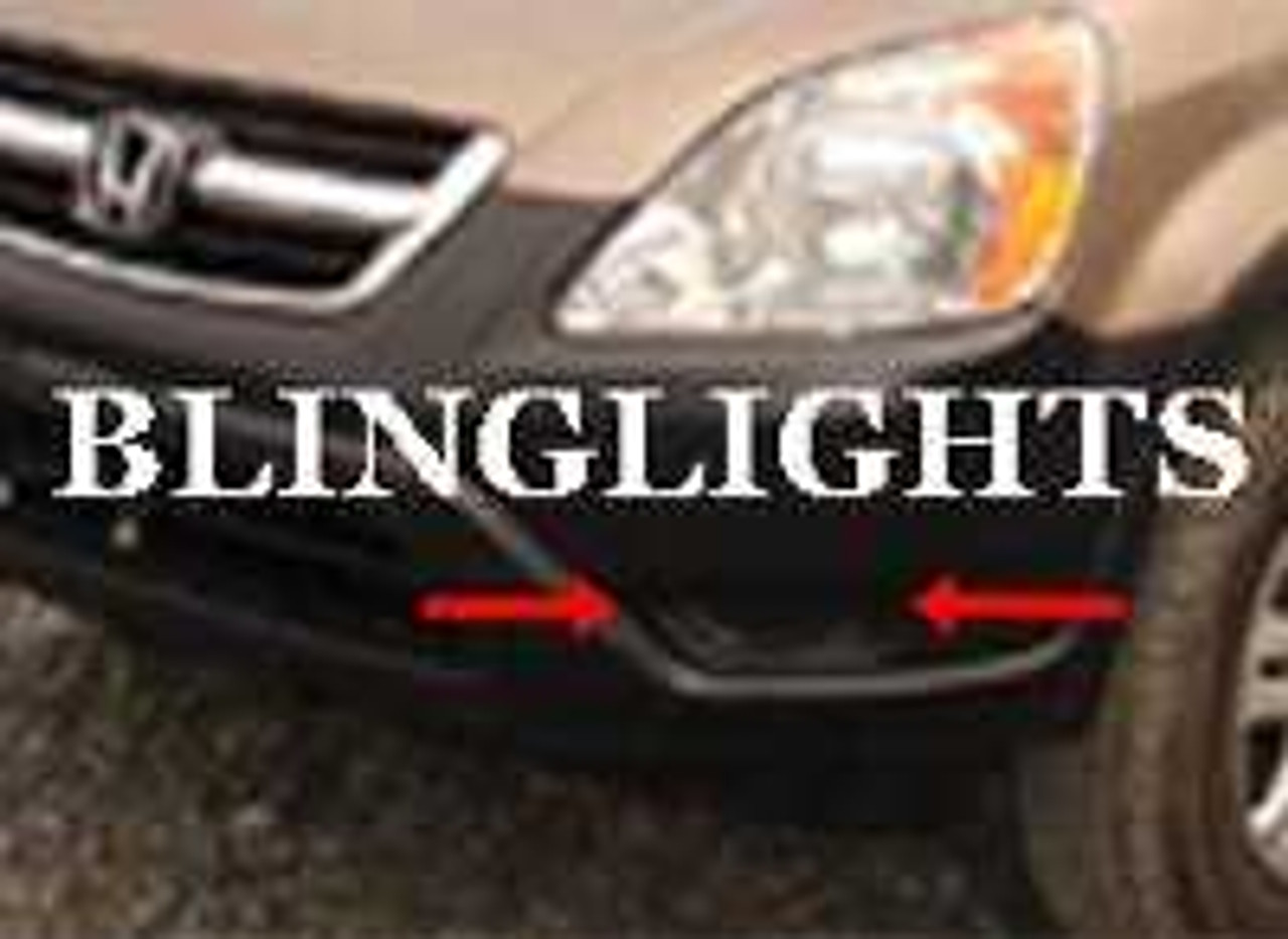 2002 2003 2004 Honda CR-V CRV Xenon Foglamps Foglights Driving Fog Lamps Lights Kit