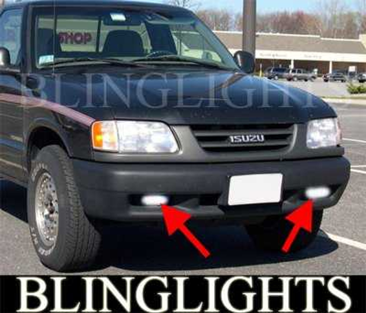 1996 1997 1998 1999 2000 Isuzu Hombre Xenon Fog Lamps Driving Lights Foglamps Foglights Kit