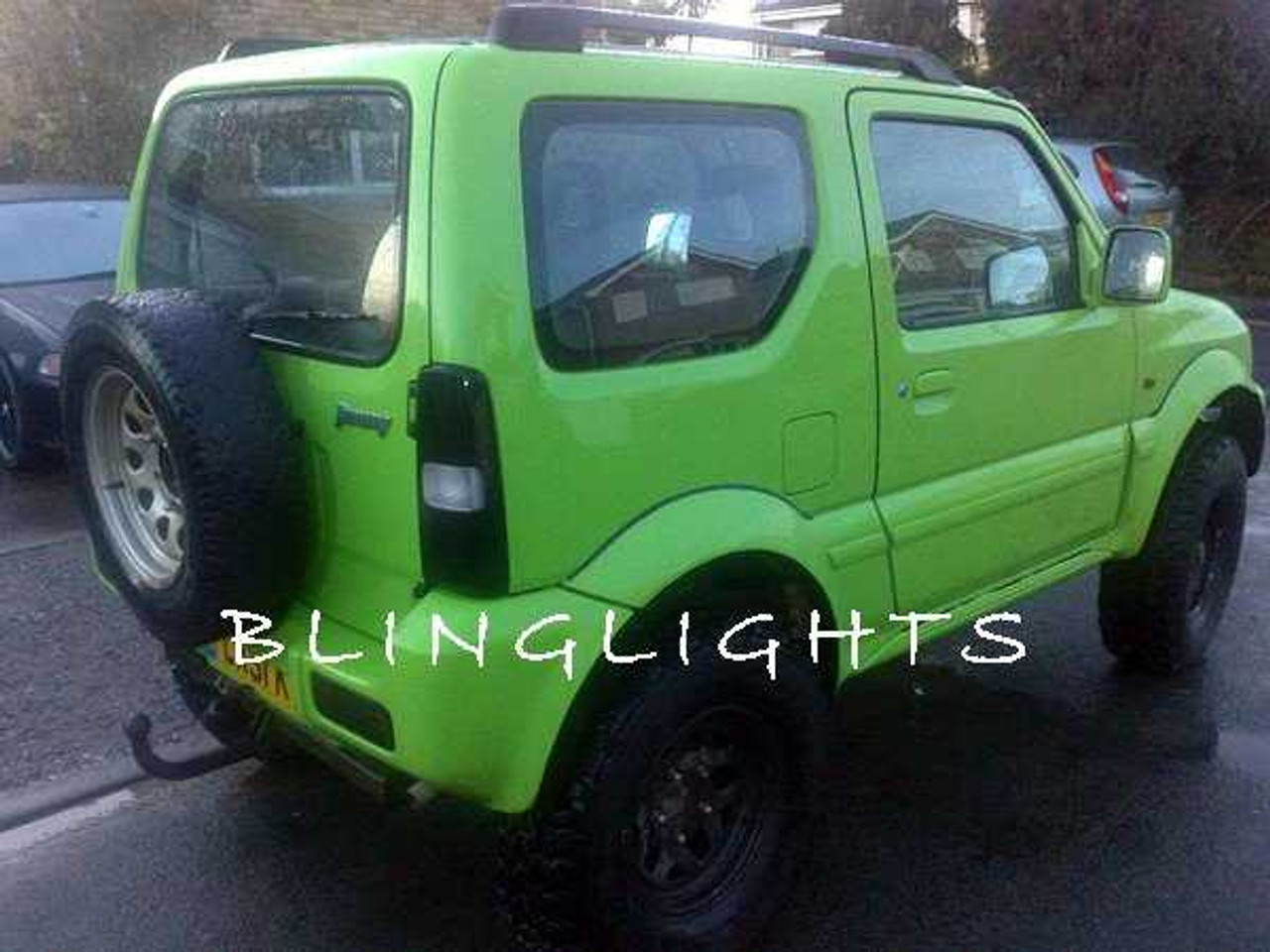 Suzuki Jimny Murdered Out Taillamp Tinted Overlays Taillight Film