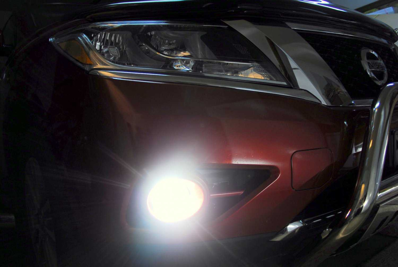 LED Blue Halo Angel Eye Fog Lights Lamps for 2013-2021 Nissan Pathfinder R52