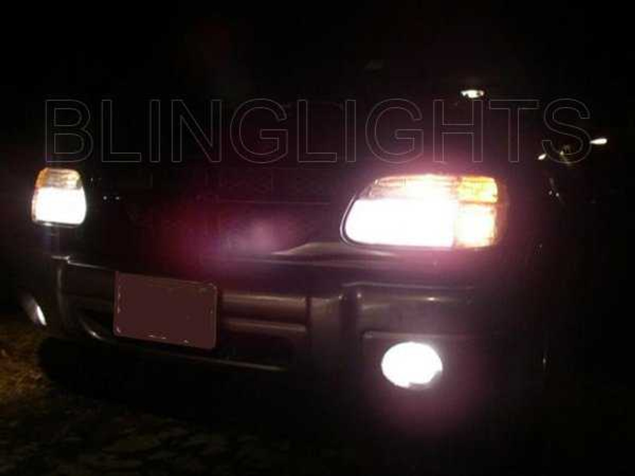 BlingLights Brand LED Halo Fog Lights for 1999 2000 2001 Ford Explorer