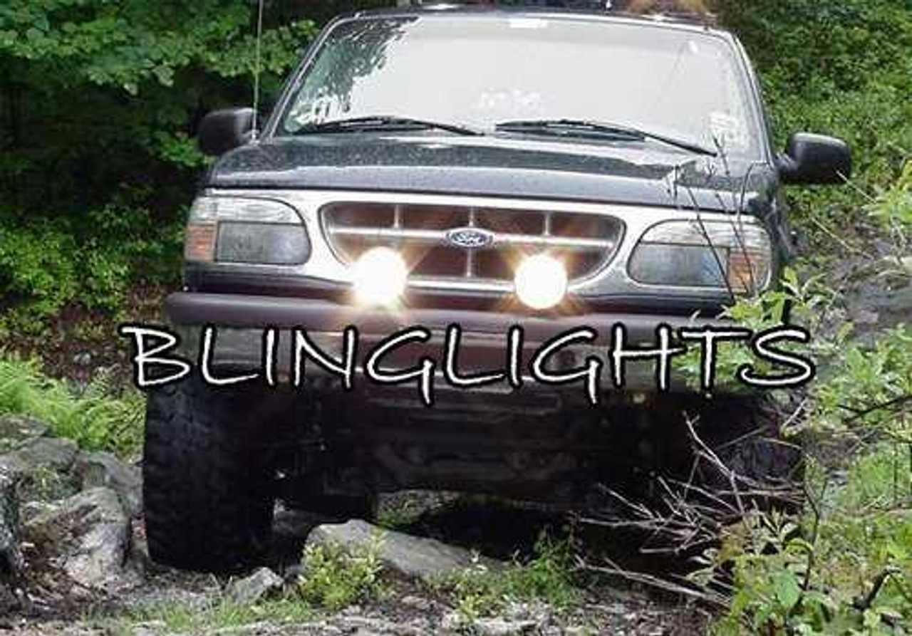 Ford Excursion Off Road Light Bar Driving Lamps Auxiliary Kit 2000 2001 2002 2003 2004 2005