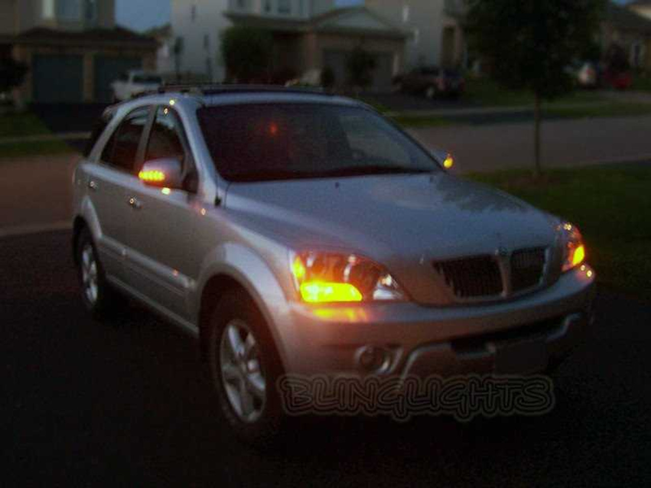 Kia Sorento LED Side View Mirror Turnsignals Mirrors Turn Signals Lights LEDs Signalers Lamps