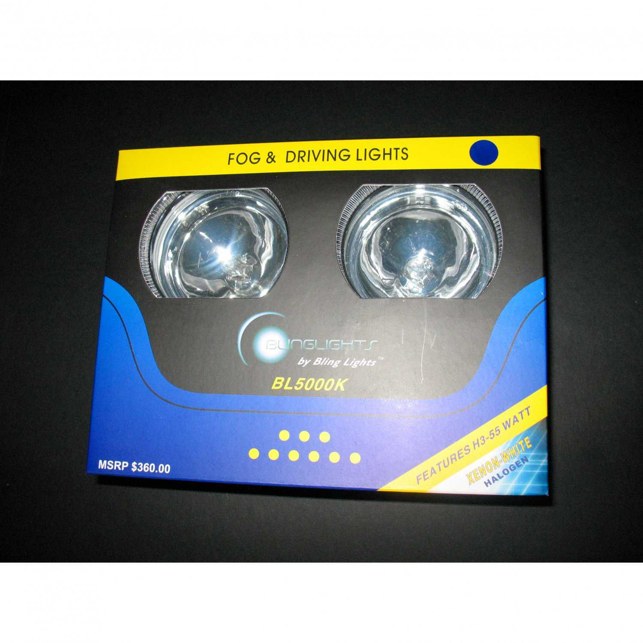 2005 2006 2007 2008 Toyota SW4 Halo Fog Lamps Angel Eye Driving Lights Foglamps Foglights Kit