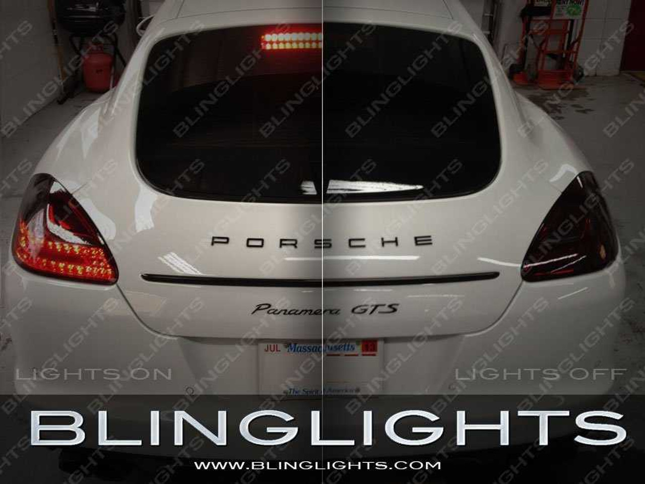 BlingLights Brand Tinted Taillight Film Covers for Nissan Dualis (all years)