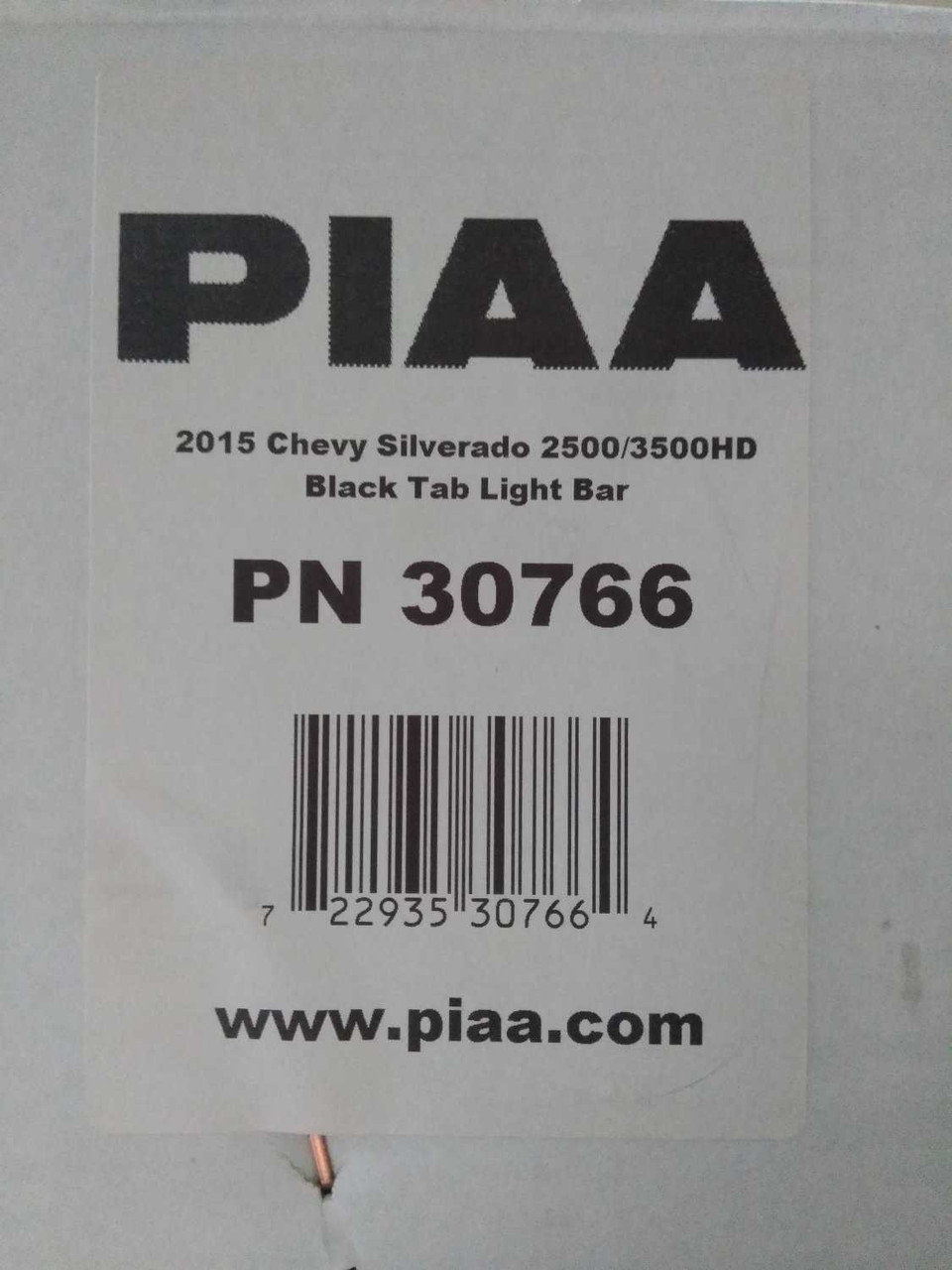 PIAA Lamp Bar for 2015 2016 2017 2018 2019 Chevrolet Silverado 2500 3500 HD