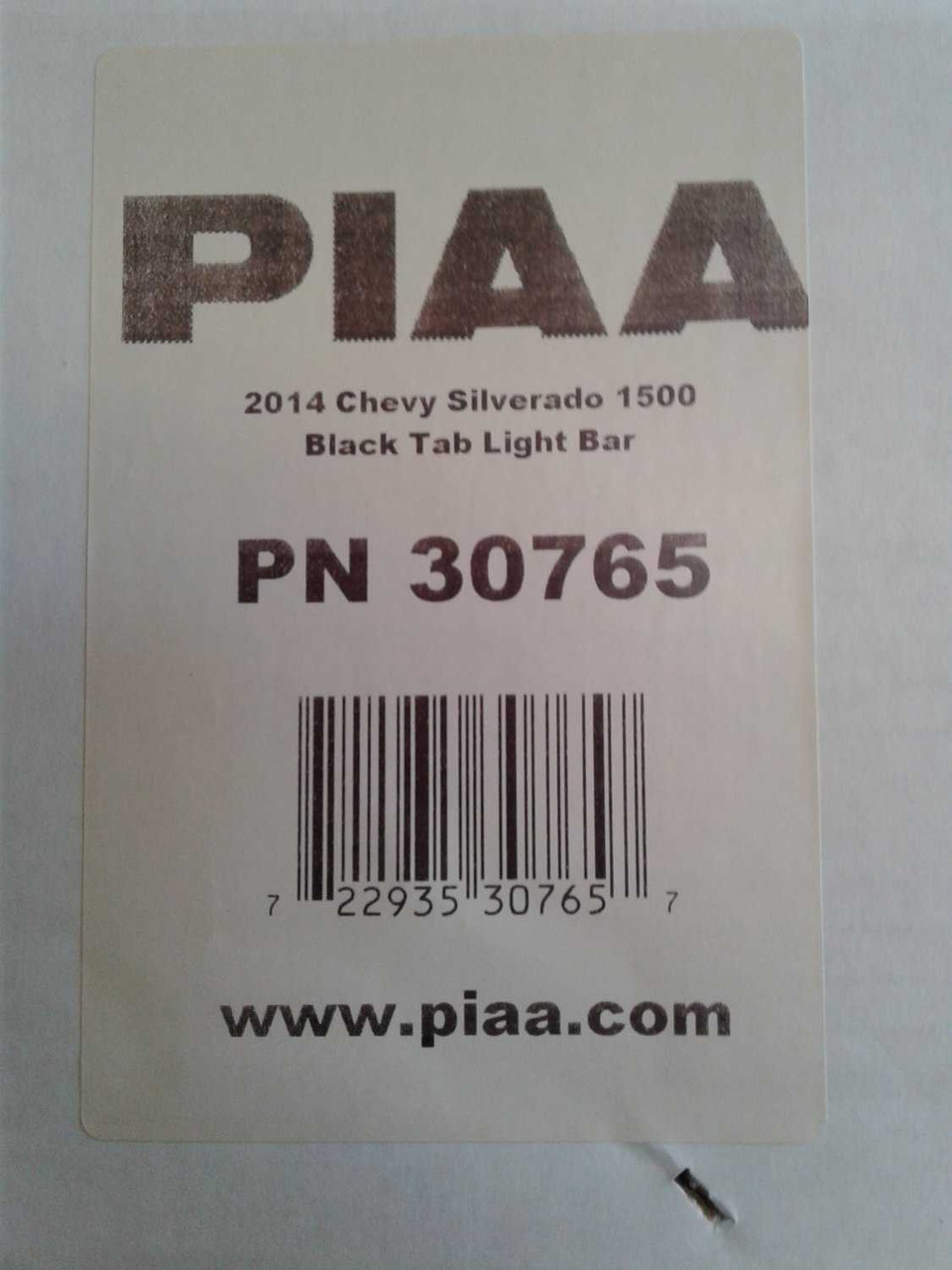 PIAA Black 4x Lamp Bumper Bar for 2014-2019 Chevrolet Silverado 1500 Front