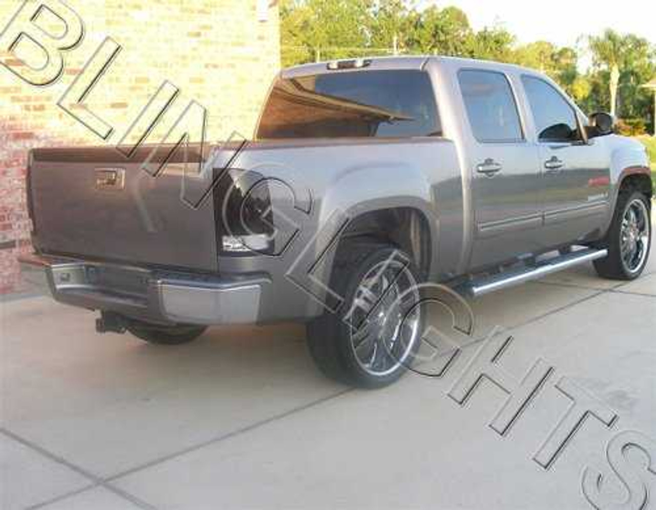 Tinted Tail Lamps Lights Overlay Kit Film Protection for GMC Sierra (all years)