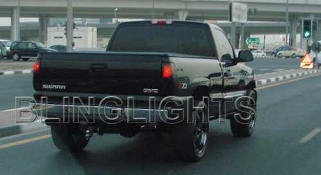 Tinted Tail Lamps Lights Overlay Kit Film Protection for GMC Sierra (all years)