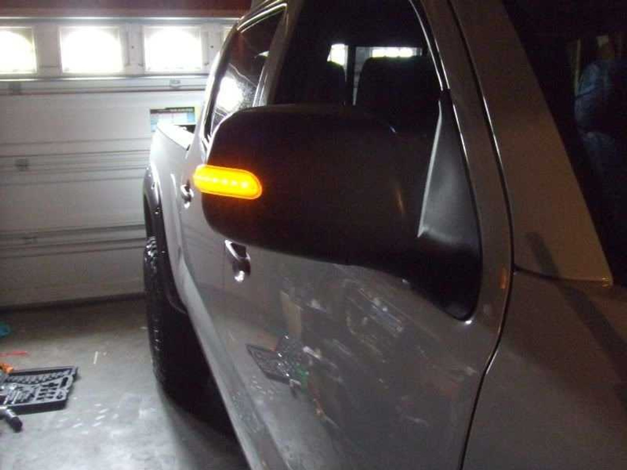 GMC Sierra LED Side View Mirror Turnsignals Addon Lights