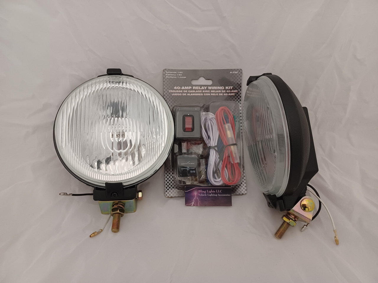 Toyota Tacoma Behind the Grille Lamps Driving Fog Lights Kit Grill Off Road Auxiliary Lighting