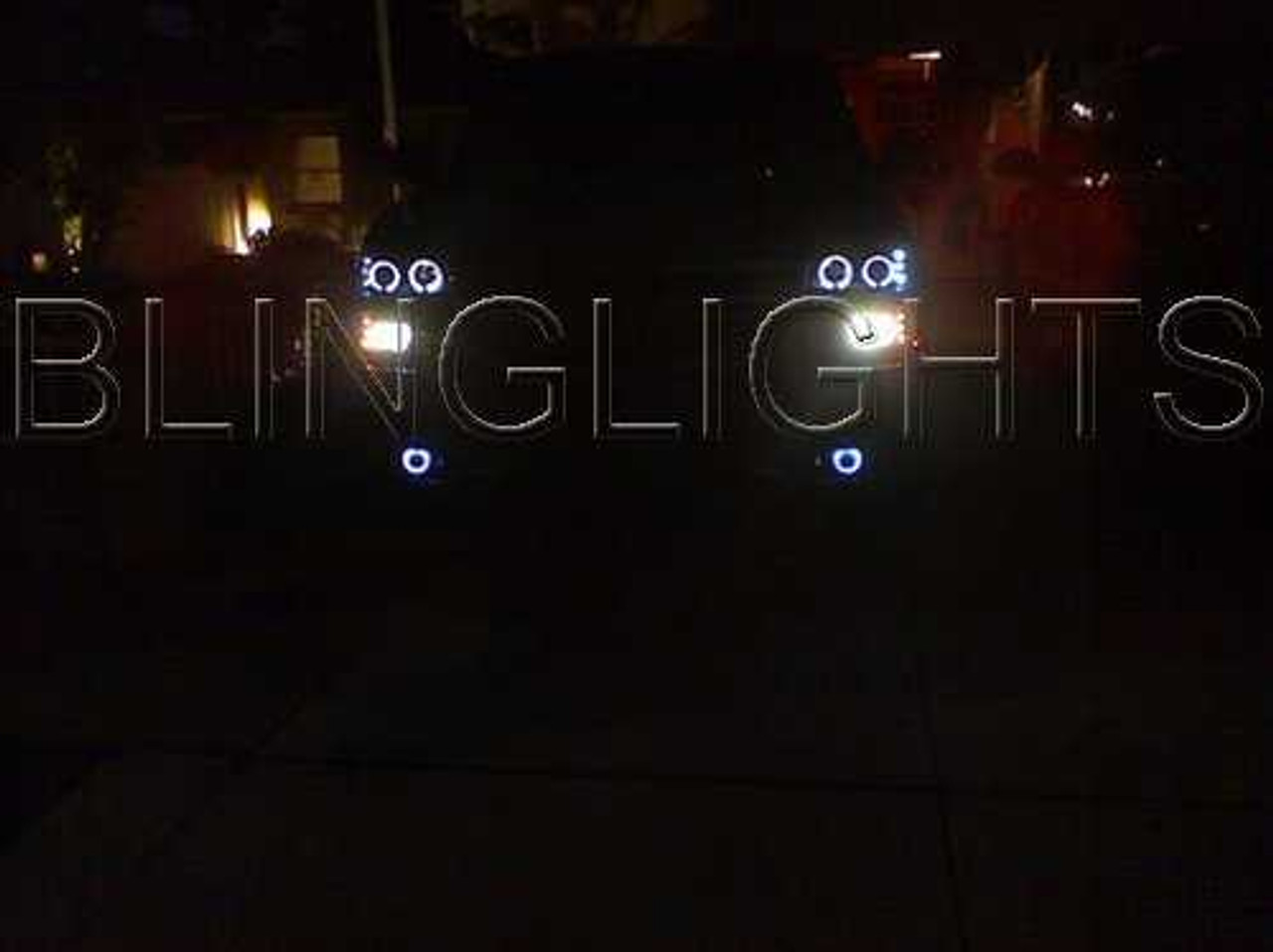 BlingLights Brand LED Halo Fog Lights for 2003-2014 Chevrolet Silverado