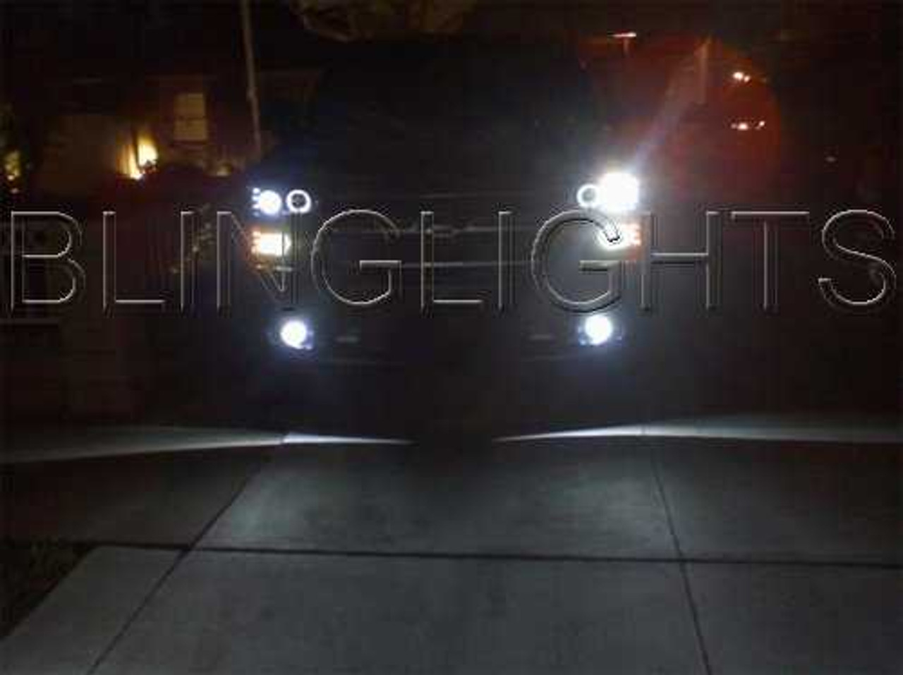 BlingLights Brand LED Halo Fog Lights for 2003-2014 Chevrolet Silverado