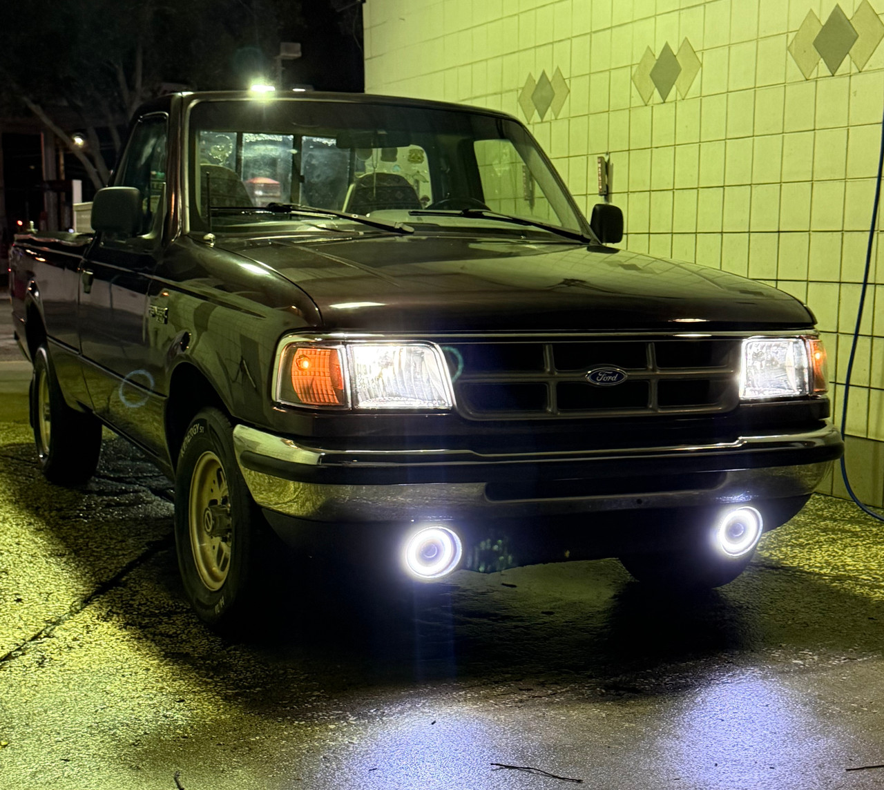 Halo Fog Lights Kit for 1993 1994 1995 1996 1997 Ford Ranger Splash