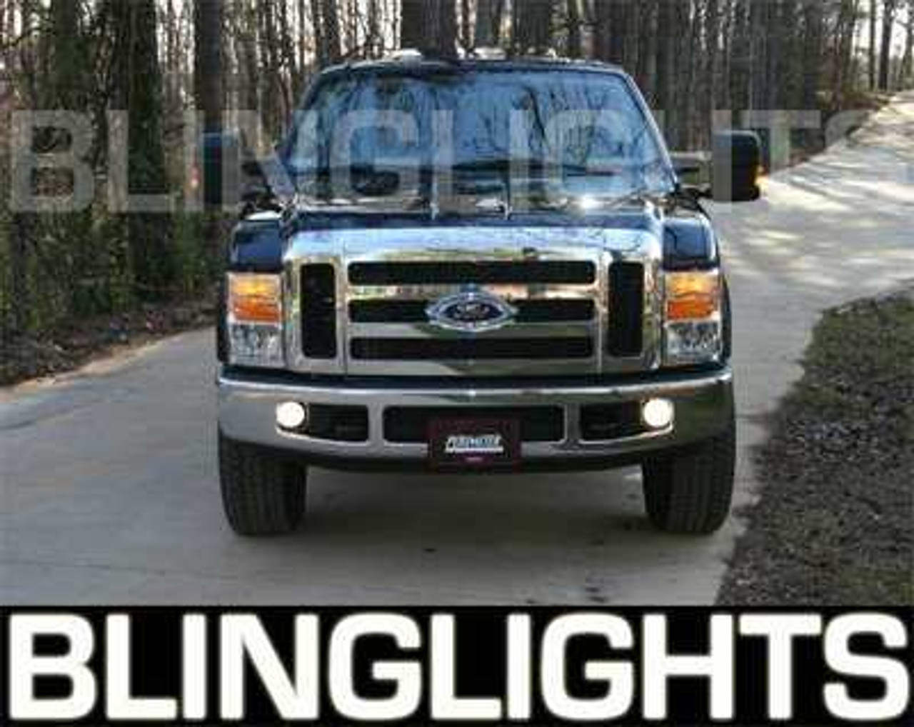 2008 2009 2010 Ford F350 F-350 Super Duty Xenon Fog Lamps Driving Lights Foglamps Foglights Kit