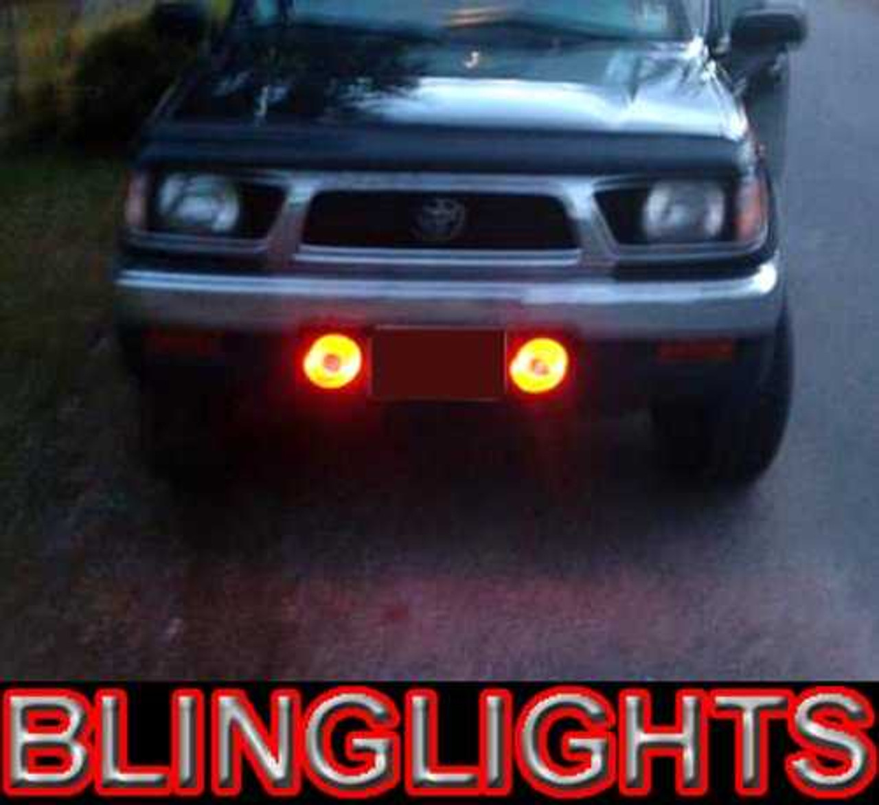 White Halo Fog Lights Angel Eye Lamps for 2001 2002 Toyota Hilux