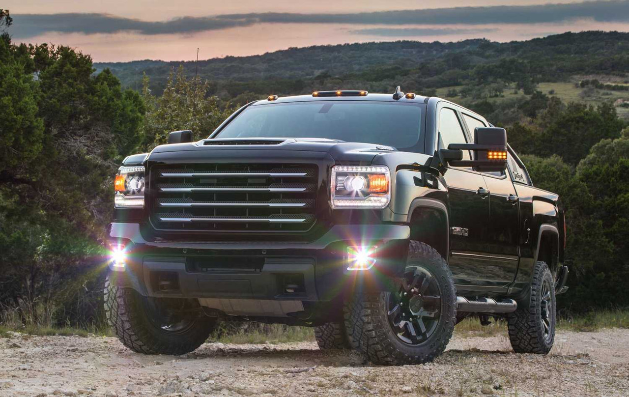 BlingLights Brand LED Halo Fog Lights for 2015-2019 GMC Sierra 2500 3500 HD