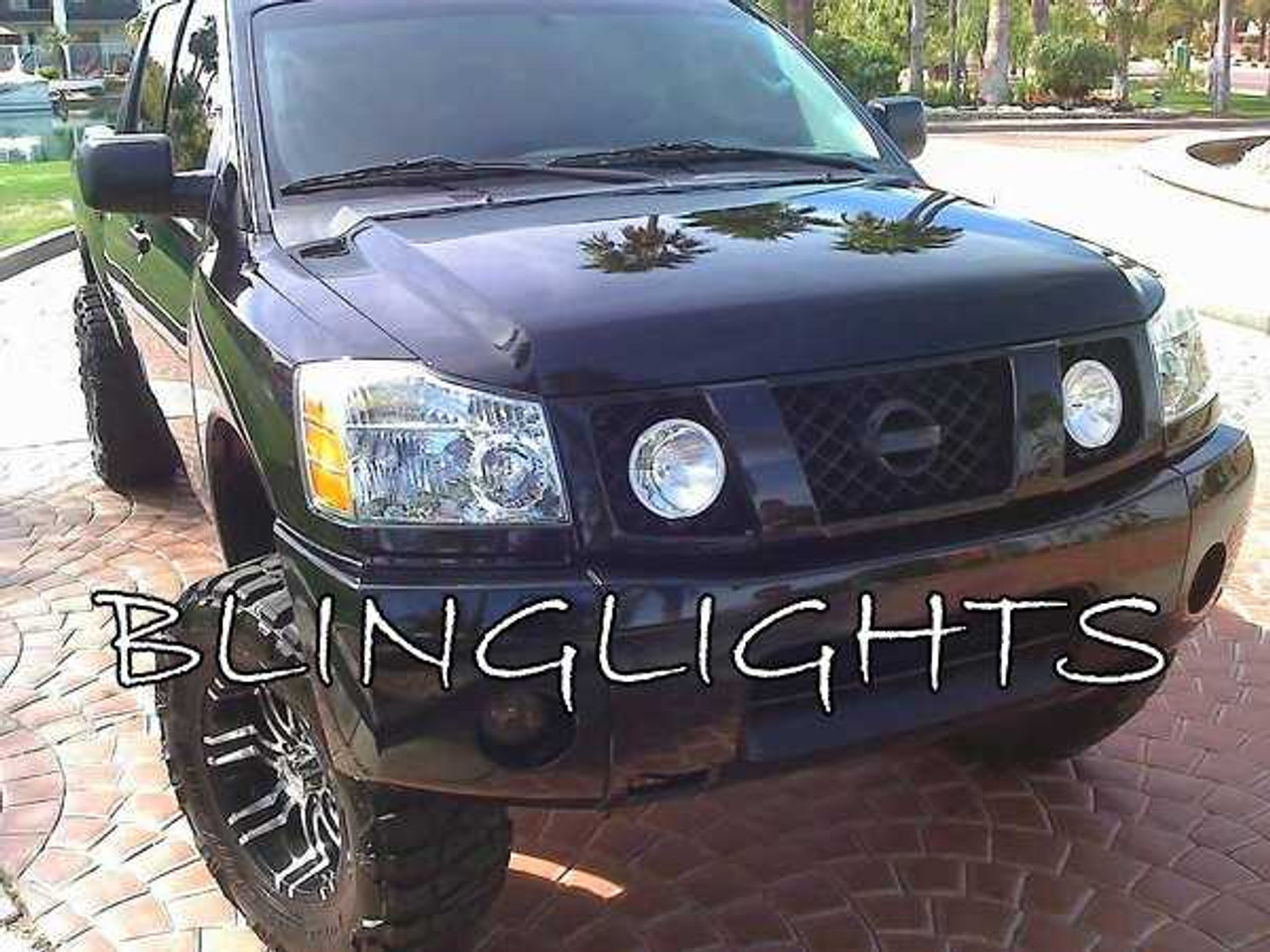 Nissan Titan Grille Driving Lights Off Road Lamp Kit