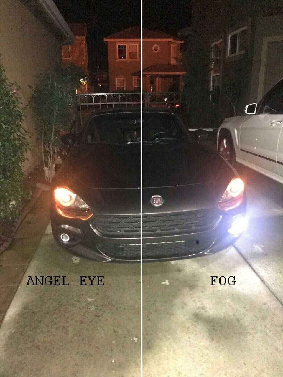 BlingLights LED Halo Fog Lamps for Mercedes EQS (all years)