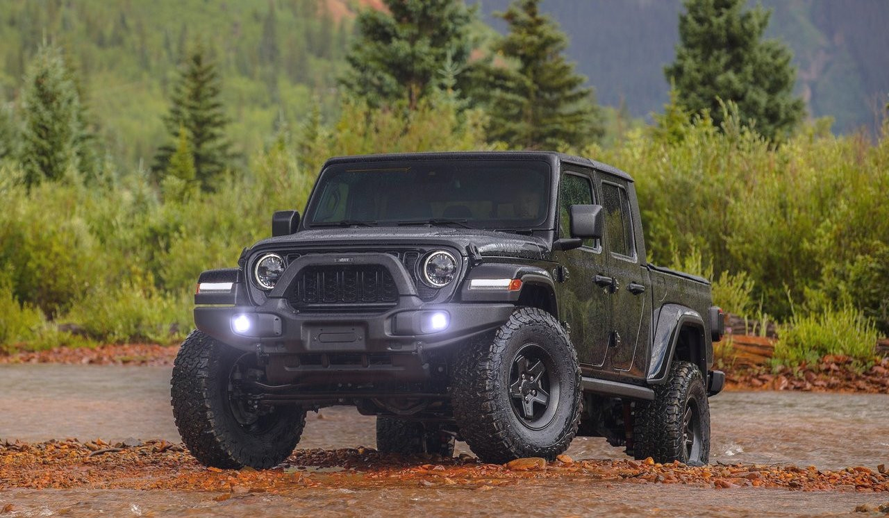 BlingLights LED Halo Fog Lights Kit for 2024 2025 2026 2027 Jeep Gladiator