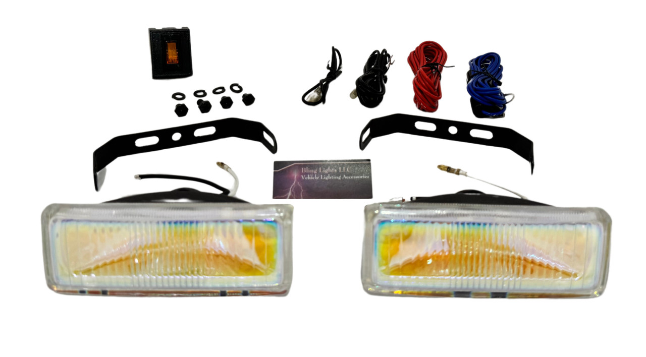 BlingLights Brand Fog Lights for 1991 1992 1993 1994 1995 Dodge Caravan