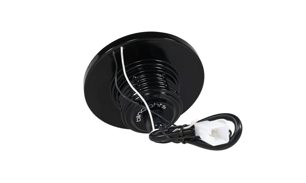 BlingLights LED Angel Eye Round Fog Lights for 1987-1993 Ford Mustang GT