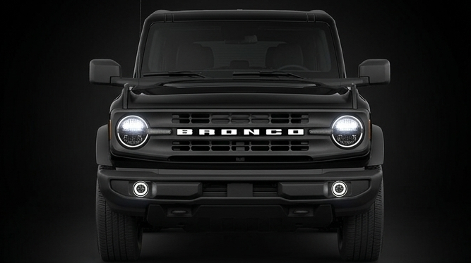 BlingLights Brand LED Halo Fog Lights for 2026 2027 Ford Bronco Non-Sport