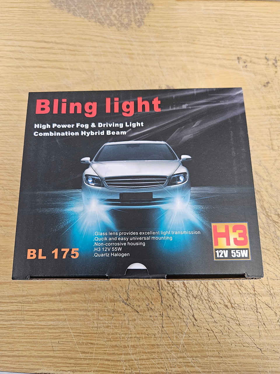 BlingLights Brand Rectangular Fog Lamps for 2007 2008 Honda Element SC